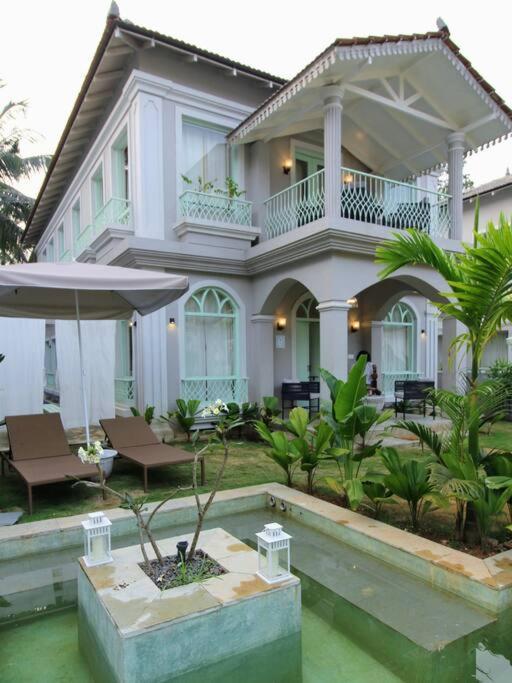 Barcelona Villas At Love Story Siolim- 3Bhk Private Pool Villas 외부 사진