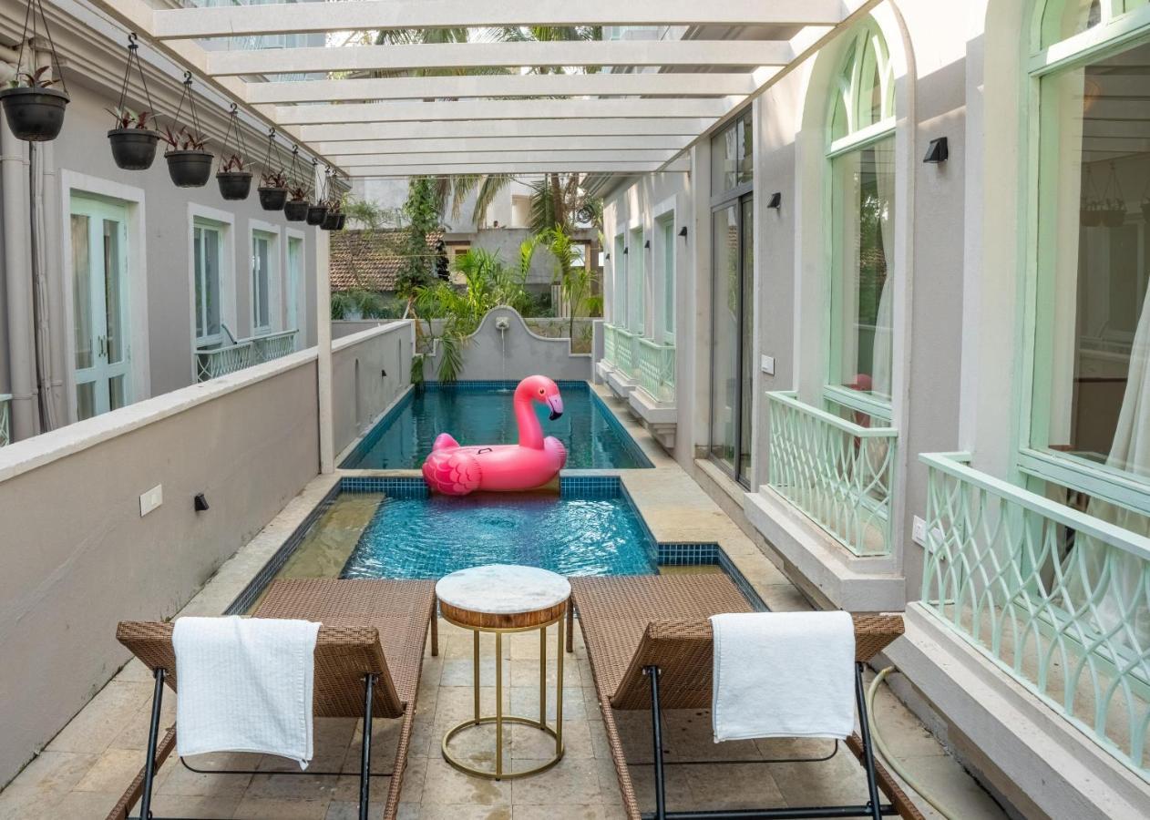 Barcelona Villas At Love Story Siolim- 3Bhk Private Pool Villas 외부 사진