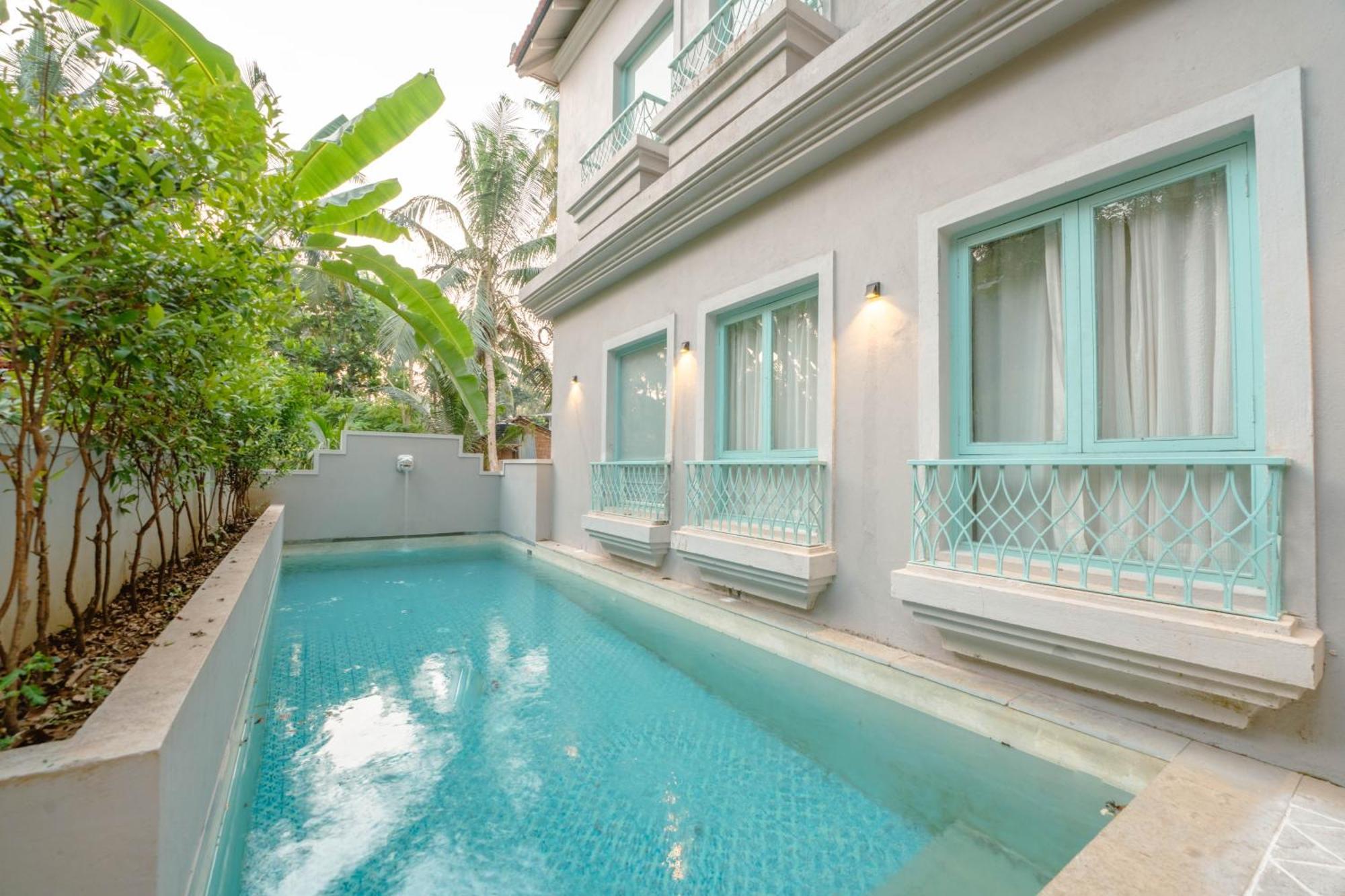Barcelona Villas At Love Story Siolim- 3Bhk Private Pool Villas 외부 사진