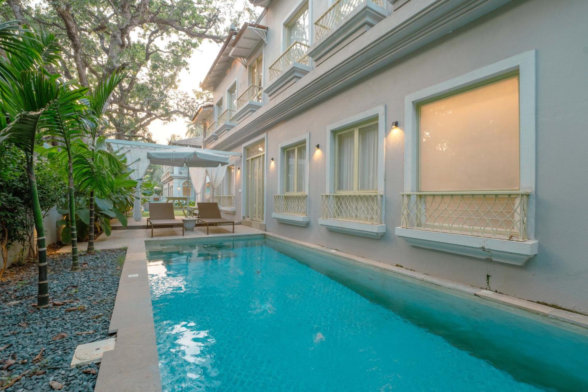 Barcelona Villas At Love Story Siolim- 3Bhk Private Pool Villas 외부 사진